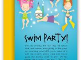 Birthday Pool Party Invitation Wording 40 Best Pool Party Images On Pinterest