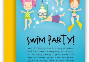 Birthday Pool Party Invitation Wording 40 Best Pool Party Images On Pinterest