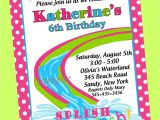 Birthday Pool Party Invitation Wording Birthday Pool Party Invitations Template