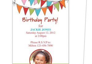 Birthday Postcard Invitations Templates Free Birthday Party Invitations Template theruntime Com