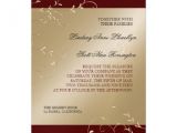 Black and Burgundy Wedding Invitations Black Tie Elegance Red Burgundy Wedding Cards 5 Quot X 7