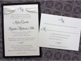 Black and Cream Wedding Invitations Classic Archives Page 3 Of 11 Emdotzee Designs