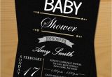 Black and White Baby Shower Invites 6 Best Of Black and White Printable Baby Cards