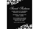 Black and White Quinceanera Invitations 20 Best Black and White Party Invitations Images On