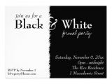Black and White Quinceanera Invitations Black and White 2 theme Party Invitation Pinterest