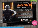 Black Ops Party Invitations 16 Best Images About Black Ops 3 On Pinterest Fred