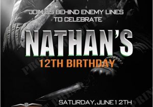 Black Ops Party Invitations Call Of Duty Ghost Birthday Party Invitations Free Party