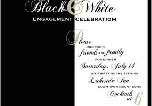 Black White Party Invitation Wording Party Invitations Black and White Dinner at Minted Com