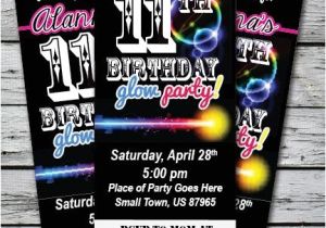 Blackout Birthday Party Invitations Best 25 Neon Party Invitations Ideas On Pinterest