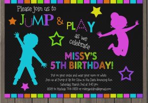 Blackout Birthday Party Invitations Great How to Make Glow In the Dark Party Invitations