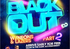 Blackout Birthday Party Invitations Known for Its Popular Blow Out Bashes Star Plaza