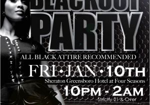 Blackout Party Invitations Centennial "blackout" Party Registration Fri Jan 10