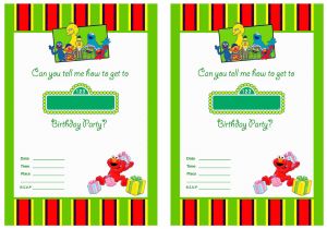Blank 1st Birthday Invitation Template Free Printable Sesame Street 1st Birthday Invitations