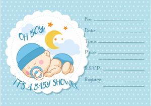 Blank Baby Boy Shower Invites 30 Baby Shower Invitations Printable Psd Ai Vector