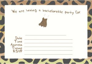 Blank Bachelorette Party Invitations Printable Bachelorette Party Invites
