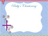 Blank Baptism Invitation Cards Free Christening Invitation Cards