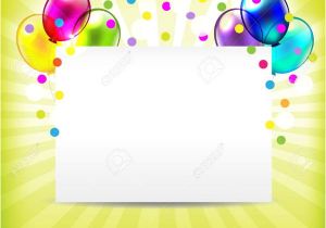 Blank Birthday Invitation Card Template 5 Blank Birthday Invitations Jpg Vector Eps Ai