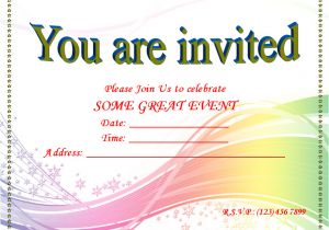 Blank Birthday Invitation Templates for Microsoft Word Invitation Youth Minister Riverchase Church Of Christ