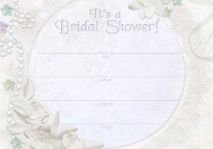 Blank Bridal Shower Invitations Printable Free Printable Bridal Shower Invitations