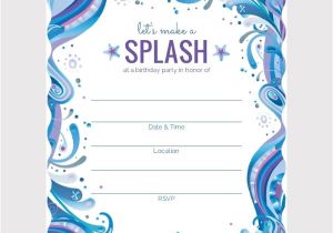 Blank Party Invitation Template Blank Party Invitations