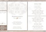 Blank Wedding Invitation Sets Blank Invitation Wedding Invitation Set Number 9 5 by Wedelen