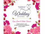 Blank Wedding Invitation Templates Png Wedding Card Floral Wedding Card Manufacturer From Hosur