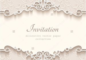 Blank Wedding Invitation Templates Vector Wedding Invitations Free Premium Templates