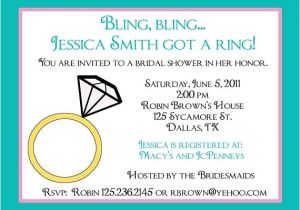 Bling Bridal Shower Invitations 20 Personalized Bridal Shower Invitations Bling by Partyplace