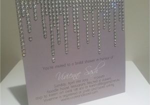 Bling Bridal Shower Invitations Unavailable Listing On Etsy