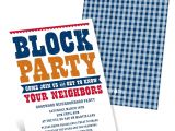 Block Party Invitation Template Giddy with Gingham Neighborhood Block Party Invitations