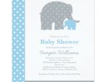 Blue and Gray Elephant Baby Shower Invitations Elephant Baby Shower Invitations Light Blue Gray