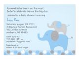 Blue and Gray Elephant Baby Shower Invitations Mod Blue Grey Elephant Baby Shower Invitations