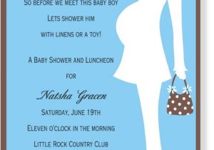 Blue and White Baby Shower Invitations Baby Shower Invites
