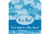 Blue Camo Baby Shower Invitations Blue Camo Camouflage Boy Baby Shower Invitation