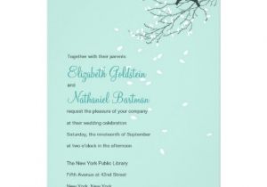 Bluebird Wedding Invitations Love Birds Wedding Invitation In Blue Zazzle