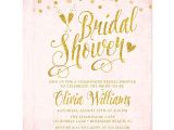 Blush Pink and Gold Bridal Shower Invitations Blush Pink Gold Bridal Shower Invitations Printable Bridal