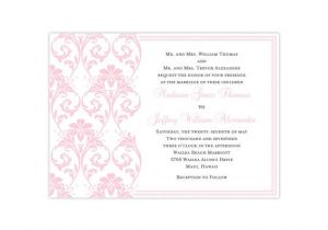 Blush Pink Wedding Invitation Template Wedding Invitations Templates Printable for All Budgets