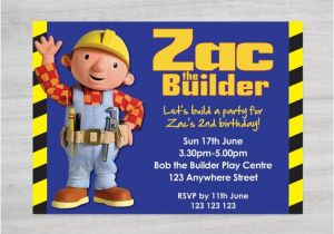 Bob the Builder Party Invitations Items Similar to Bob the Builder Birthday Party Invitation