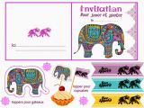 Bollywood Party Invitations Free Bollywood Free Printables Oh My Fiesta In English