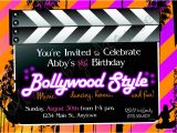 Bollywood theme Party Invitation Card Kids 39 Party Invitations Made by Mouse