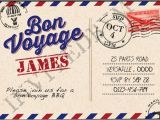 Bon Voyage Party Invitation Template Bon Voyage Party Invitation