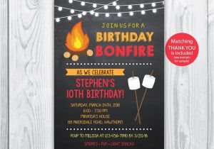 Bonfire Party Invitations Free Bonfire Invitation Camp Invitation Bonfire Party