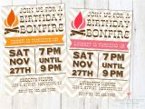 Bonfire Party Invitations Free Bonfire Invitations Template Resume Builder