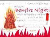 Bonfire Party Invitations Free Bonfire Night Party Invitation Rooftop Post Printables
