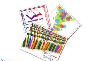 Book Party Invitations Template Book Launch Invitation