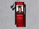 Bookmark Graduation Invitations Graduation Bookmarks Custom Graduate Bookmark Thank You