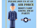 Boot Camp Going Away Party Invitations Air force Boot Camp Going Away Party Invitation 5 25