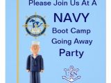 Boot Camp Going Away Party Invitations U S Navy Boot Camp Going Away Party Invitation
