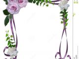 Borders and Frames for Wedding Invitation 7 Best Images Of Page Designs Wedding Purple Purple and