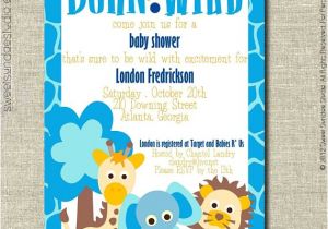 Born to Be Wild Baby Shower Invitations Etsy Your Place to and Sell All Things Handmade